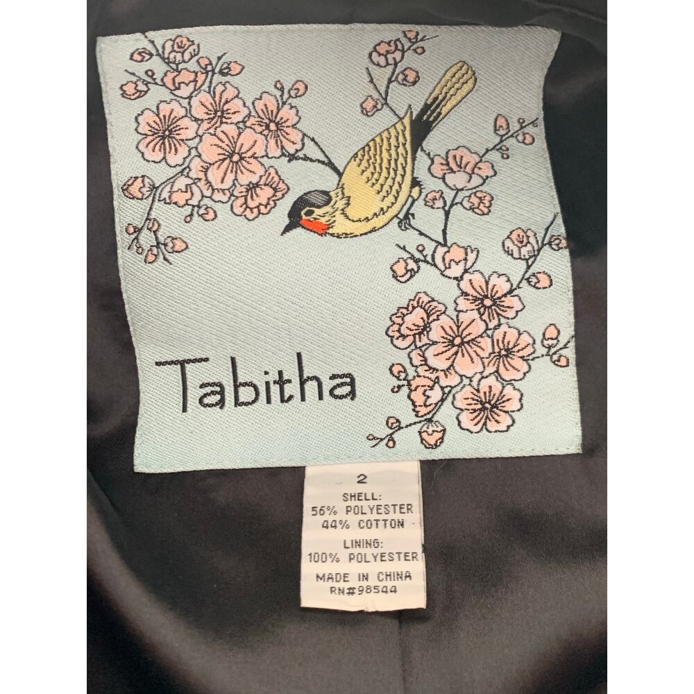 Anthropologie Tabitha Dusk Ruffles Textured Plaid Coat Size 2 - Picture 8 of 8